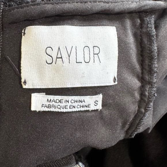 Saylor x Free People••Jessa Black Mini Dress••small - Picture 8 of 9